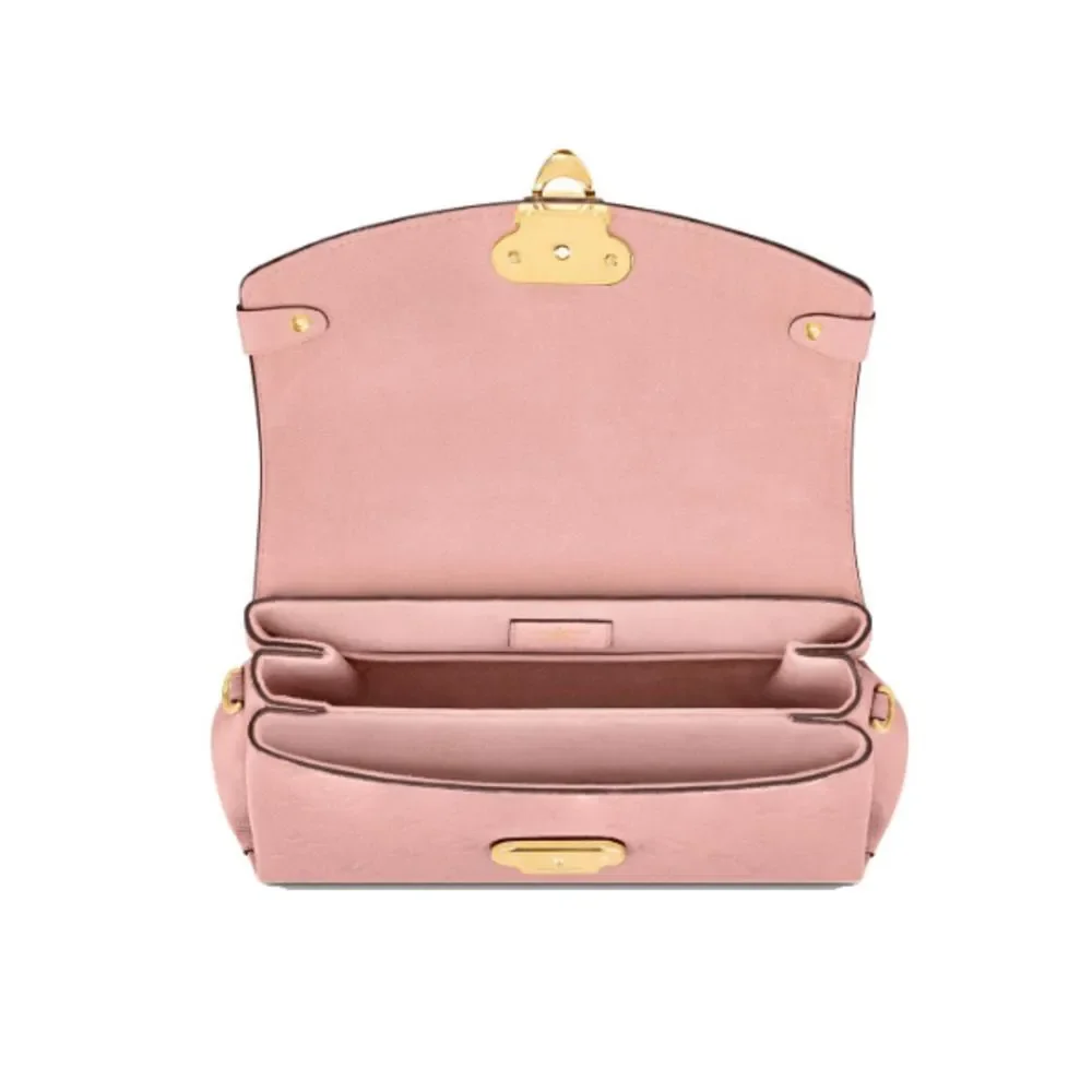 Louis Vuitton Georges BB Empreinte Rose Poodle Shoulder Bag